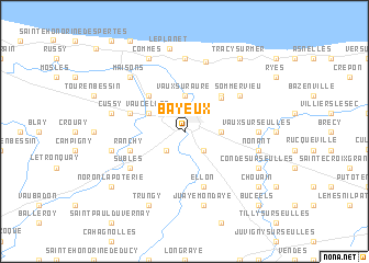 map of Bayeux