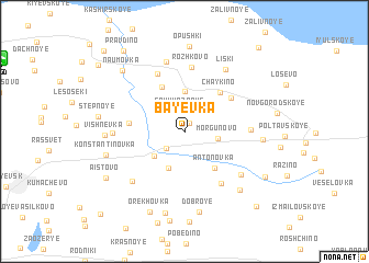 map of Bayevka