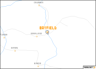 map of Bayfield