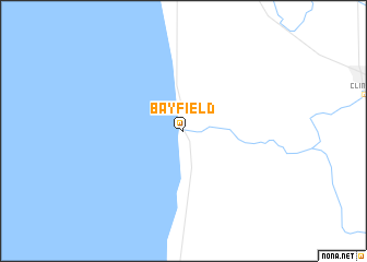 map of Bayfield