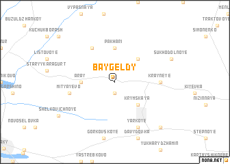 map of Baygelʼdy