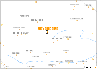 map of Baygorovo