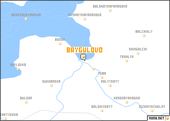 map of Baygulovo