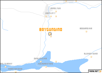 map of Baygundino