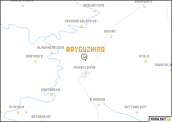 map of Bayguzhino