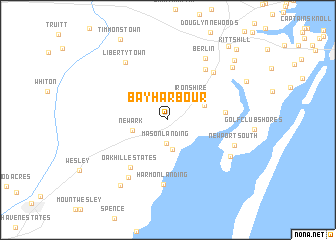 map of Bay Harbour