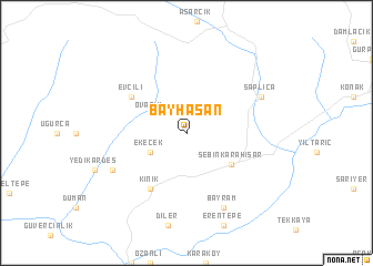 map of Bayhasan
