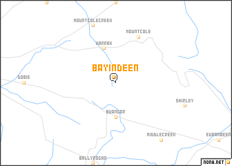 map of Bayindeen