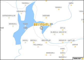 map of Bayındırlı