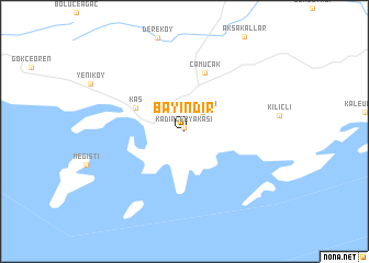 map of Bayındır