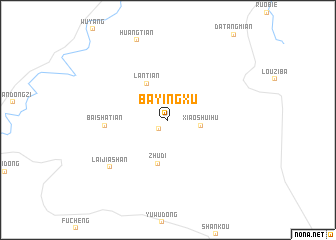 map of Bayingxu