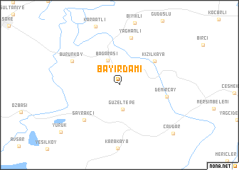 map of Bayırdamı