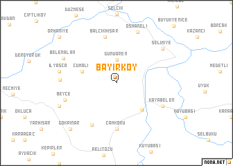 map of Bayırköy