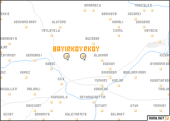 map of Bayırköy