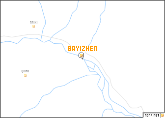 map of Bayizhen