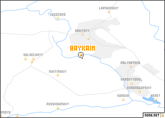 map of Baykaim