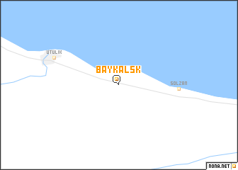 map of Baykal\