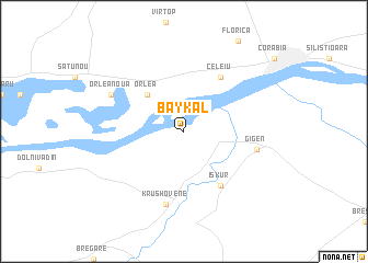 map of Baykal