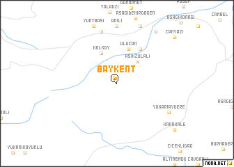 map of Baykent