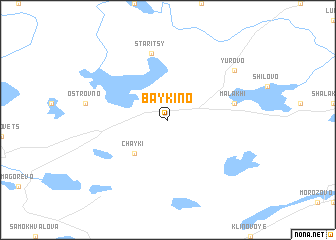 map of Baykino