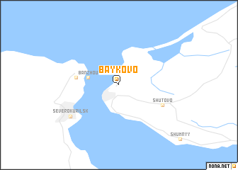 map of Baykovo