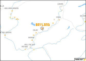 map of Bayland