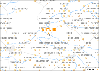 map of Bāylar