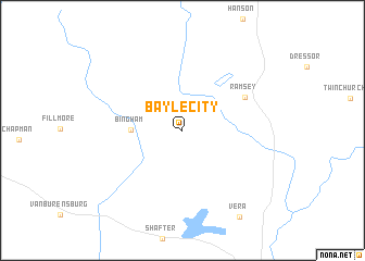 map of Bayle City