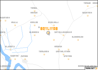 map of Bayliyāb