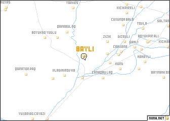 map of Bǝyli