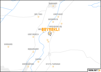 map of Baymakli