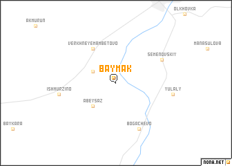 map of Baymak