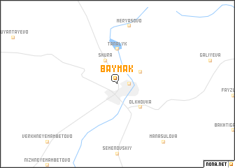 map of Baymak