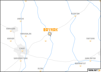 map of Baymak