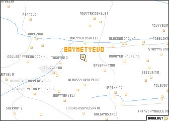 map of (( Baymet\