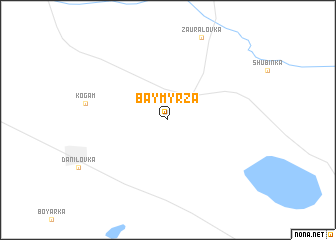 map of Baymyrza