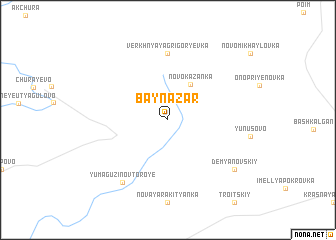 map of Baynazar