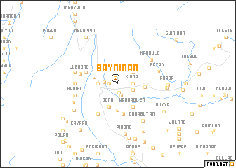 map of Bayninan