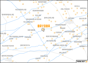 map of Bayoba