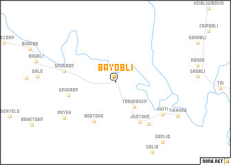 map of Bayobli