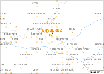 map of Bayo Cruz