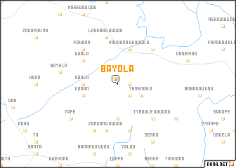 map of Bayola