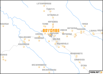 map of Bayombé