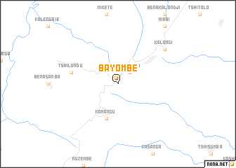 map of Bayombe