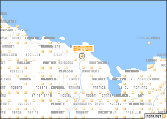 map of Bayon
