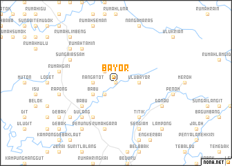 map of Bayor