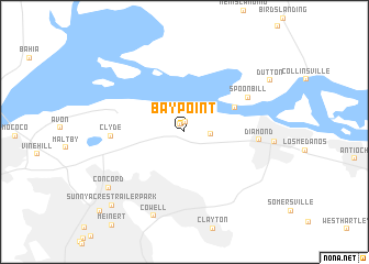 map of Bay Point