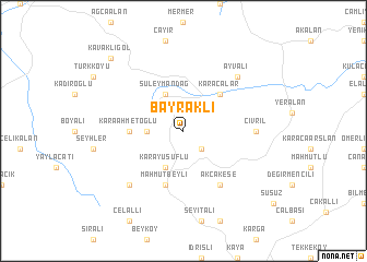map of Bayraklı