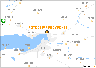 map of Bayrali see Bayraklı