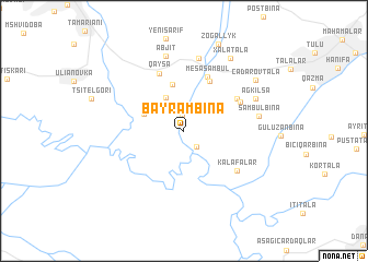 map of Bayrambinǝ